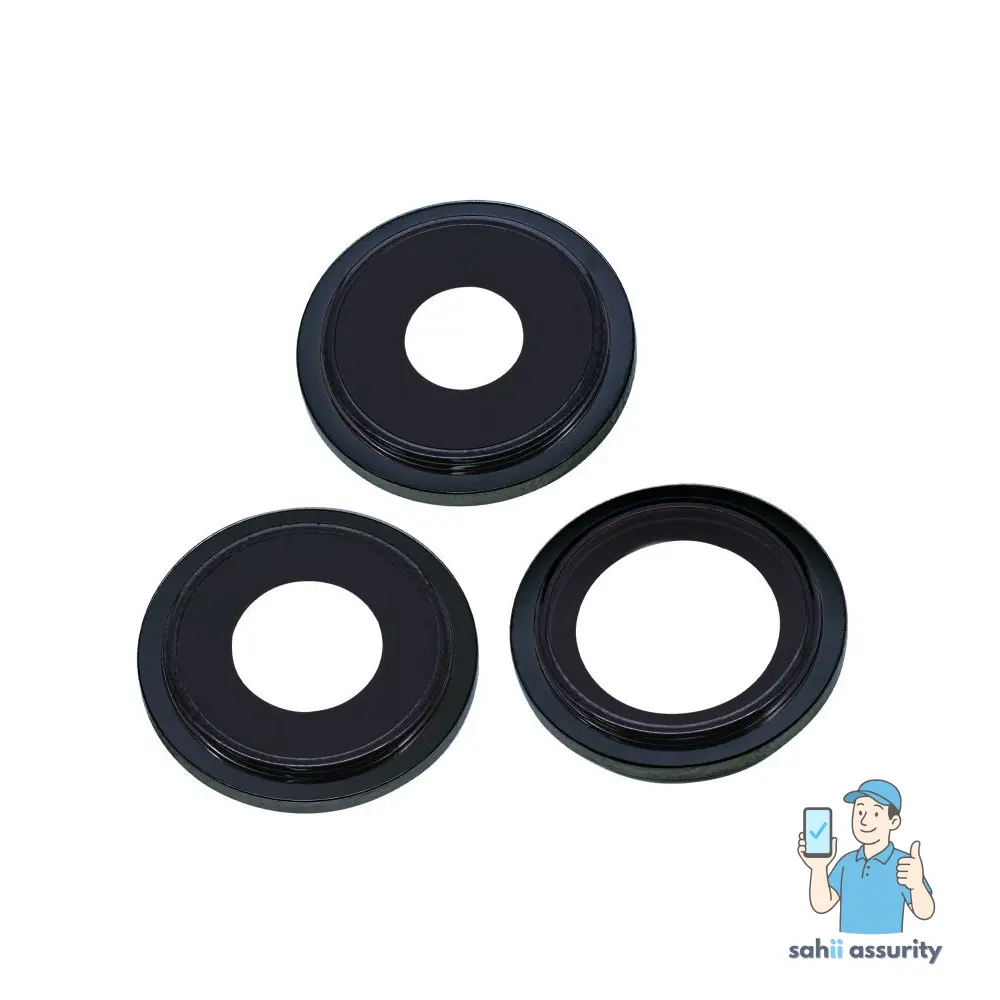 Camera Lens Glass with Frame for Apple iPhone 13 pro Green